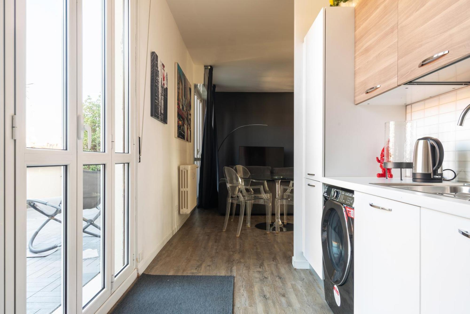 Favoloso Bilocale Con Terrazza Nel Cuore Di Apartamento
