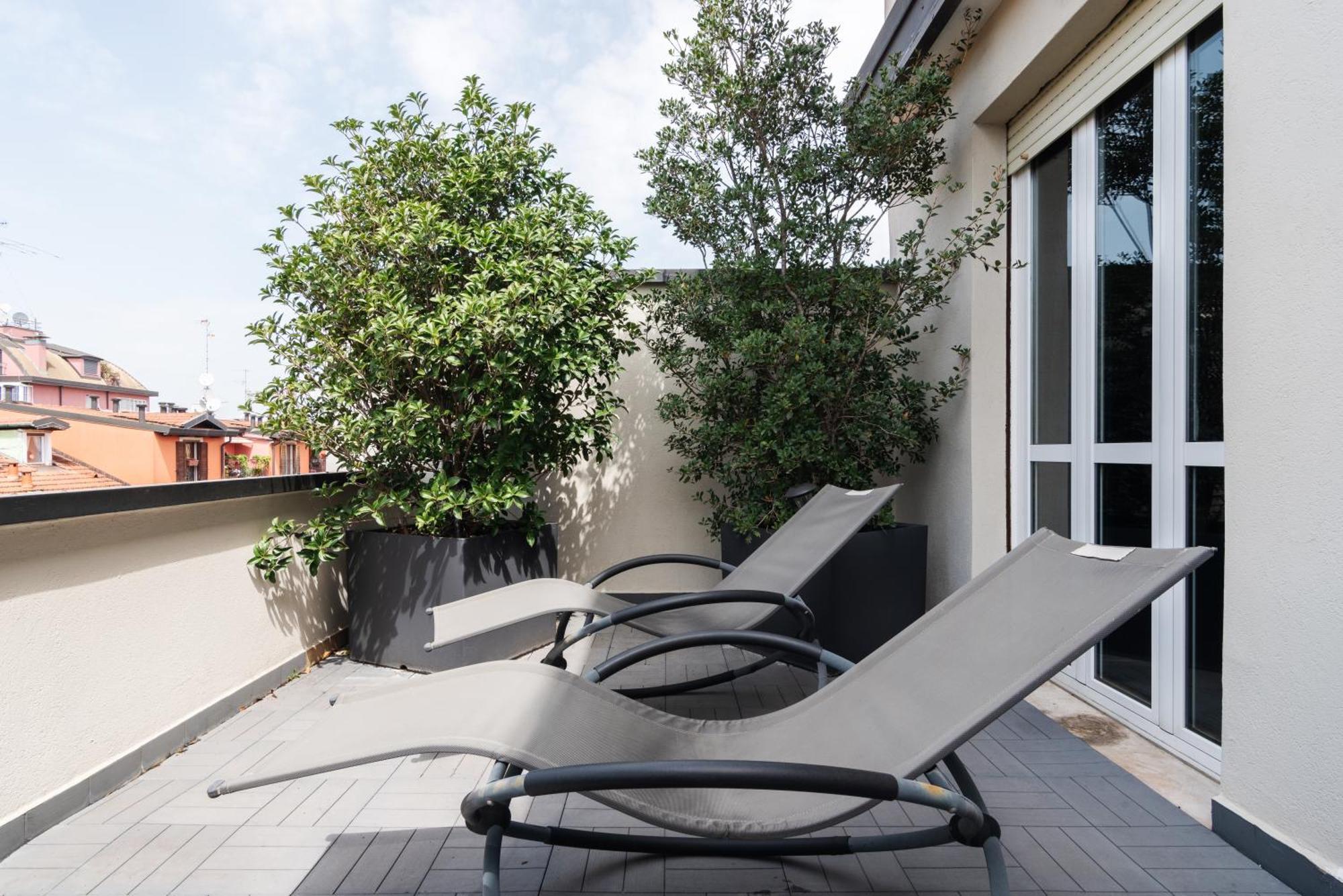 Favoloso Bilocale Con Terrazza Nel Cuore Di Apartamento Milán